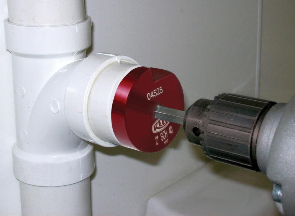 Reed Mfg Clean Ream Extreme Plastic Pipe Fitting Reamer, 4 Inch PPR400 (04527), large image number 4