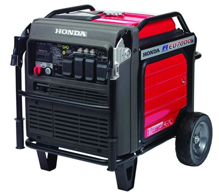 Honda 7,000 Watt Gas Powered 49-State Portable Inverter Generator with CO-Minder, large image number 2
