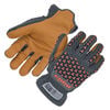 Ergodyne 712 Cut-Resistant Leather Impact Gloves Small Brown, small image number 1