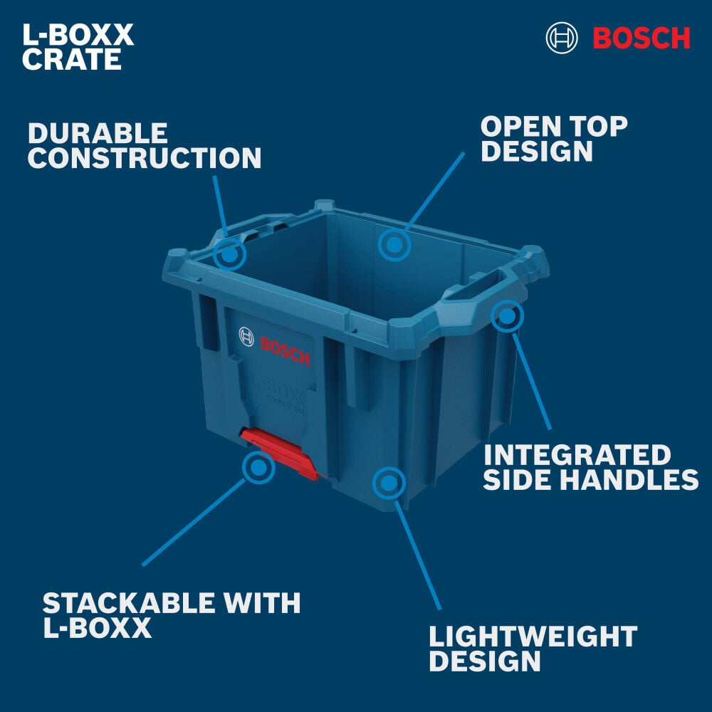 Bosch L-BOXX Contractor Tool Crate, large image number 2