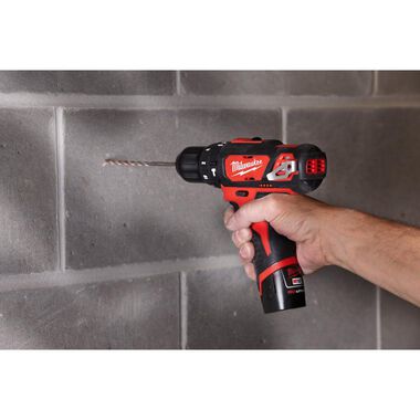 Milwaukee M12 3/8 in. Hammer Drill/Driver (Bare Tool), large image number 8