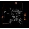 Pit Boss Griddle Propane Gas Tabletop 2 Burner with Legs, small