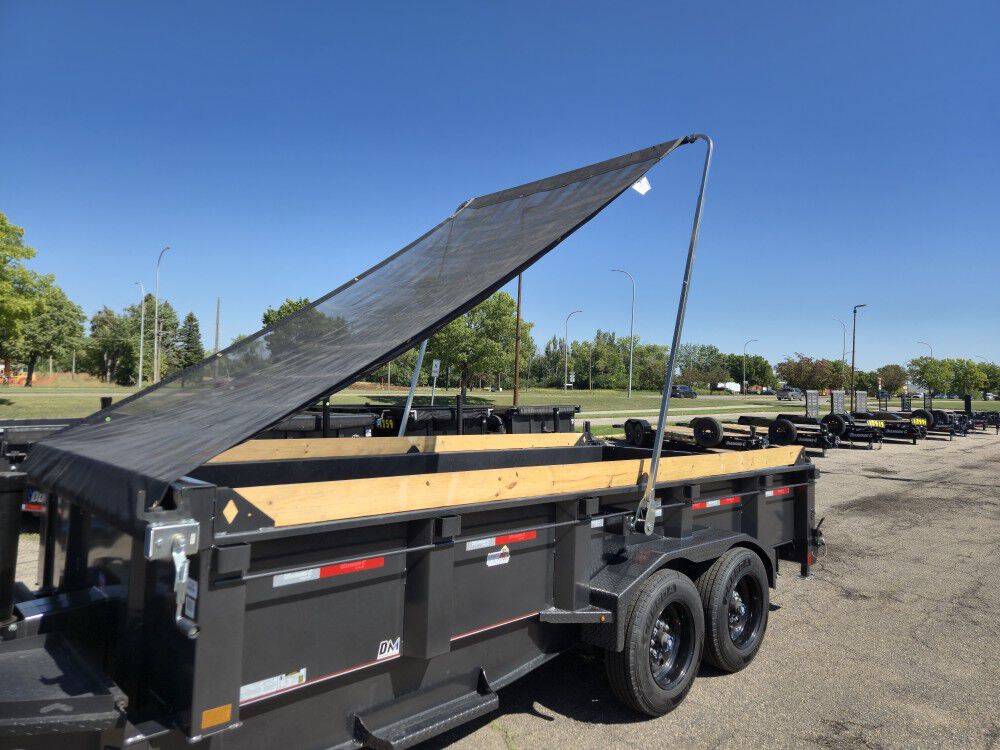 Diamond C LPT 16 Ft Tandem Axle Dump Trailer 2027, large image number 9