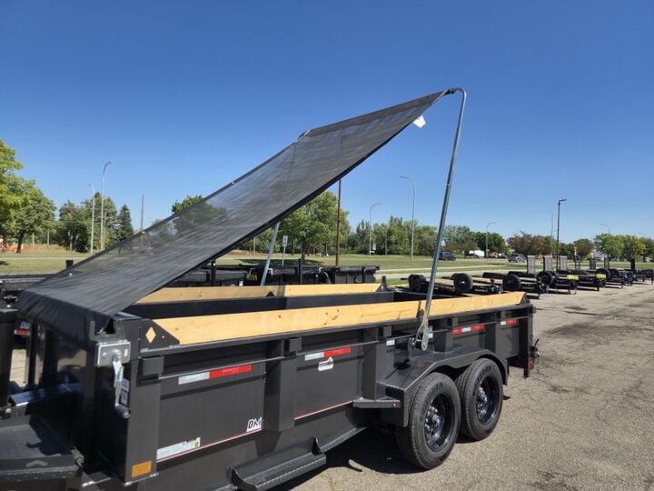 Diamond C LPT 16 Ft Tandem Axle Dump Trailer 2027, large image number 8