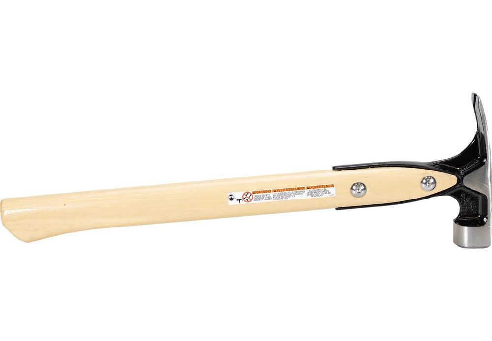 Vaughan 20 Oz Smooth Face Rip Hammer with Hickory Handle, large image number 4