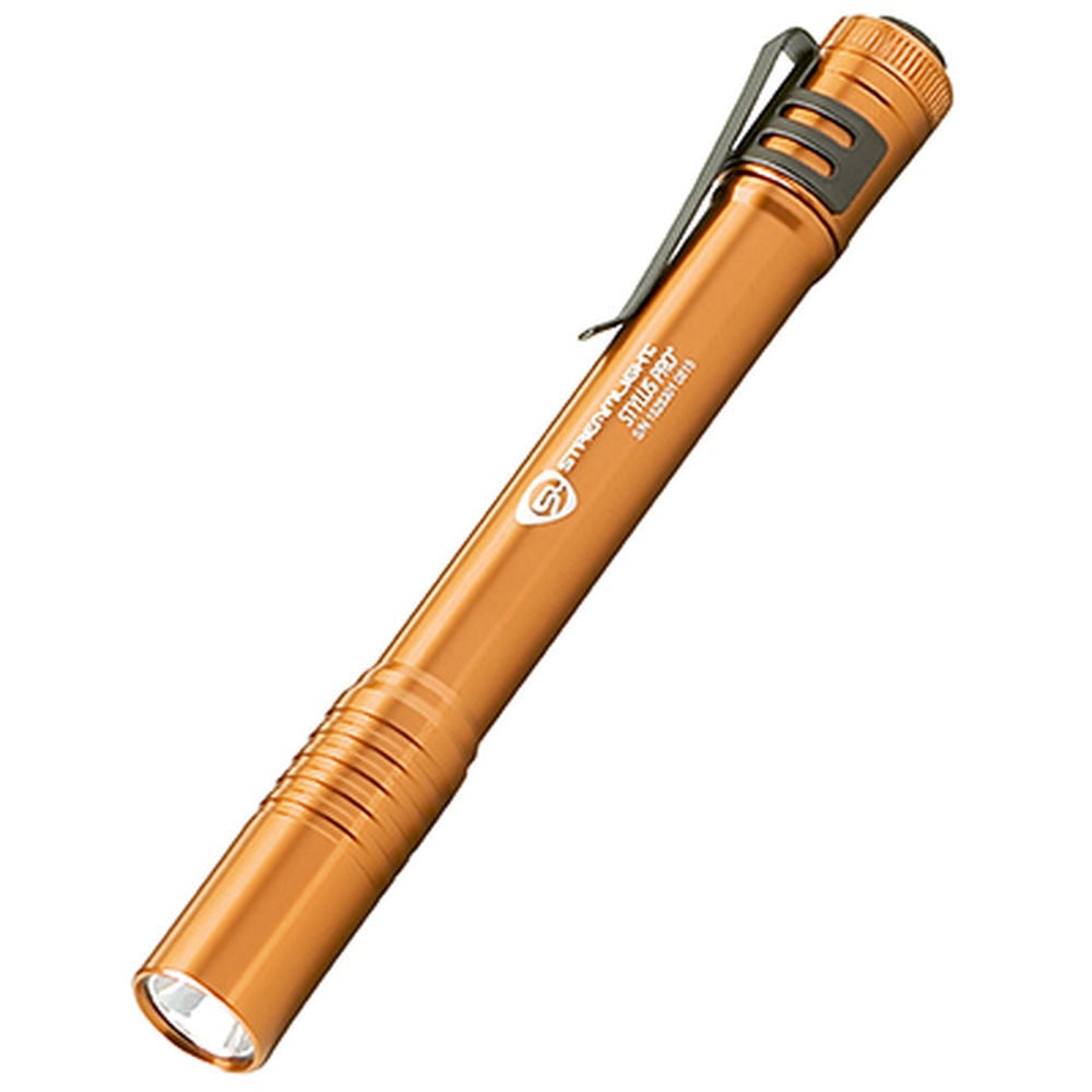 Streamlight Stylus Pro Penlight AAA Battery Powered LED Orange, large image number 1