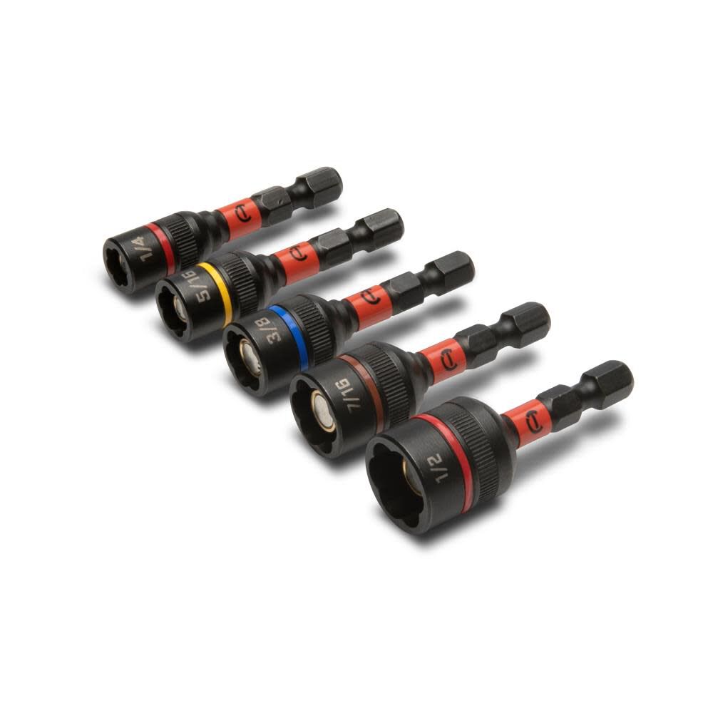 Crescent APEX Bolt Biter Impact Nut Driver and Extractor Set 5pc, large image number 3