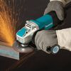 Makita Promotional 4-1/2 Inch X-LOCK Angle Grinder, with AC/DC Switch, small image number 5