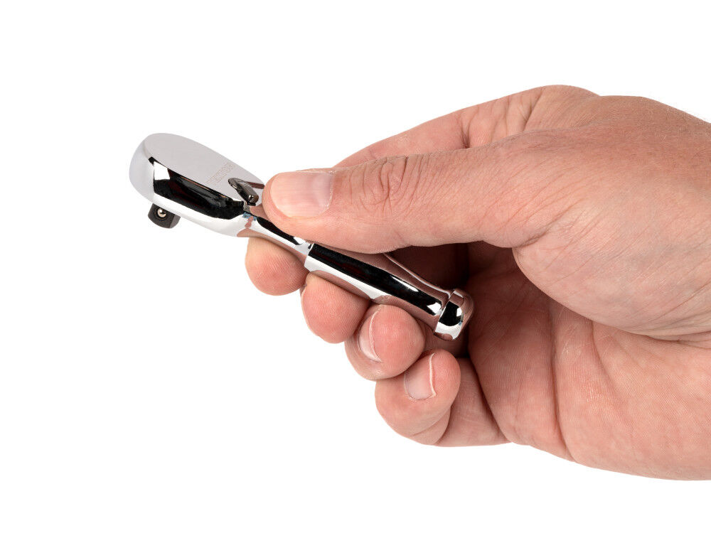 Tekton 1/4 Inch Drive x 3 Inch Non Quick Release Stubby Ratchet, large image number 6