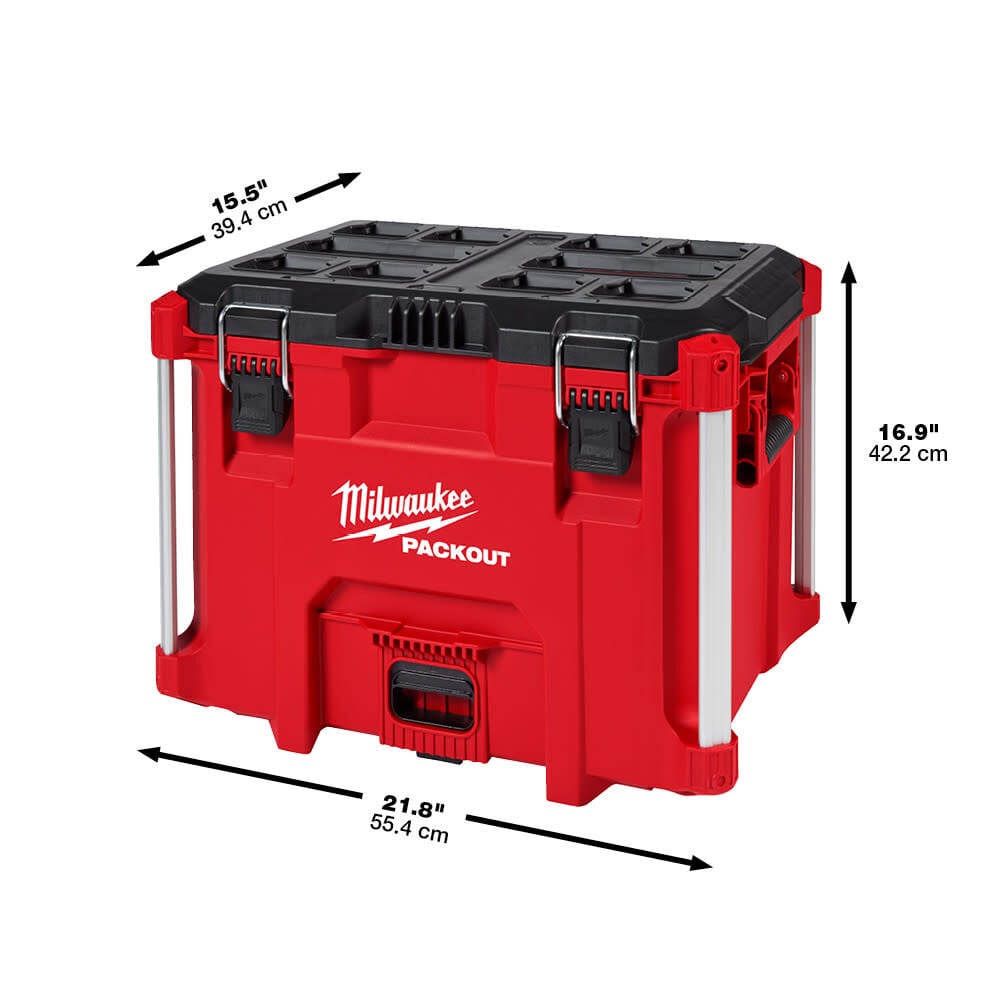 Milwaukee PACKOUT XL 2 Tool Box Bundle 48-22-8429X2 - Acme Tools