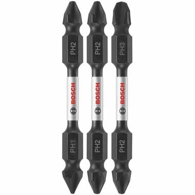 Bosch 3 pc. Impact Tough 2.5 In. Phillips Double-Ended Bit Set, large image number 0