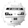 Freud 8 In. x 12T Pro Dado Set, small image number 1