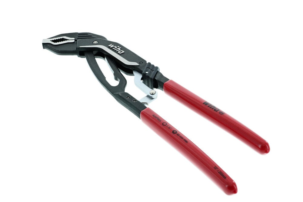 Wiha Classic Auto Grip V Jaw Tongue & Groove Pliers 10in, large image number 4