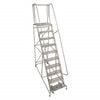 Cotterman Series 1000 10 Step X 26in W A1 Tread Step Ladder with handrails, small image number 2