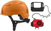 Milwaukee BOLT Orange Vented Helmet Class C & USB Cooling Fan Bundle, small image number 1
