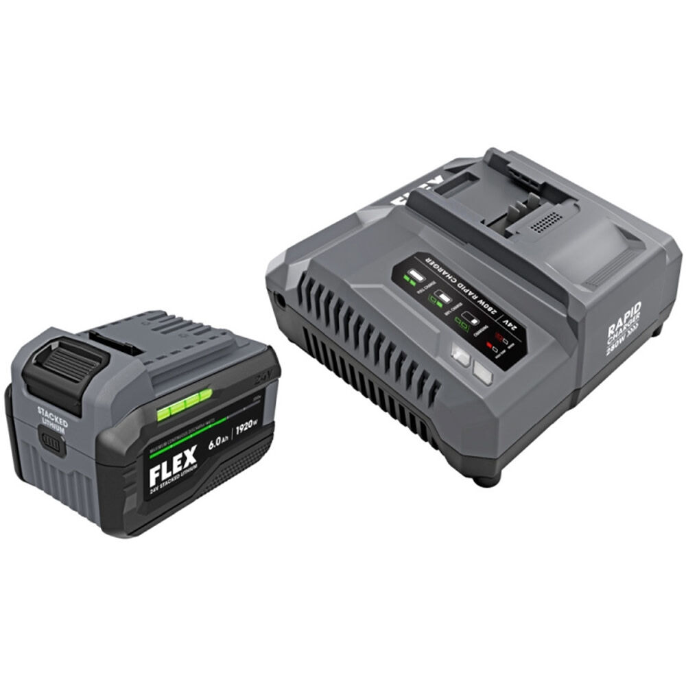 Flex 24V 6Ah Stacked Lithium Battery Starter Kit