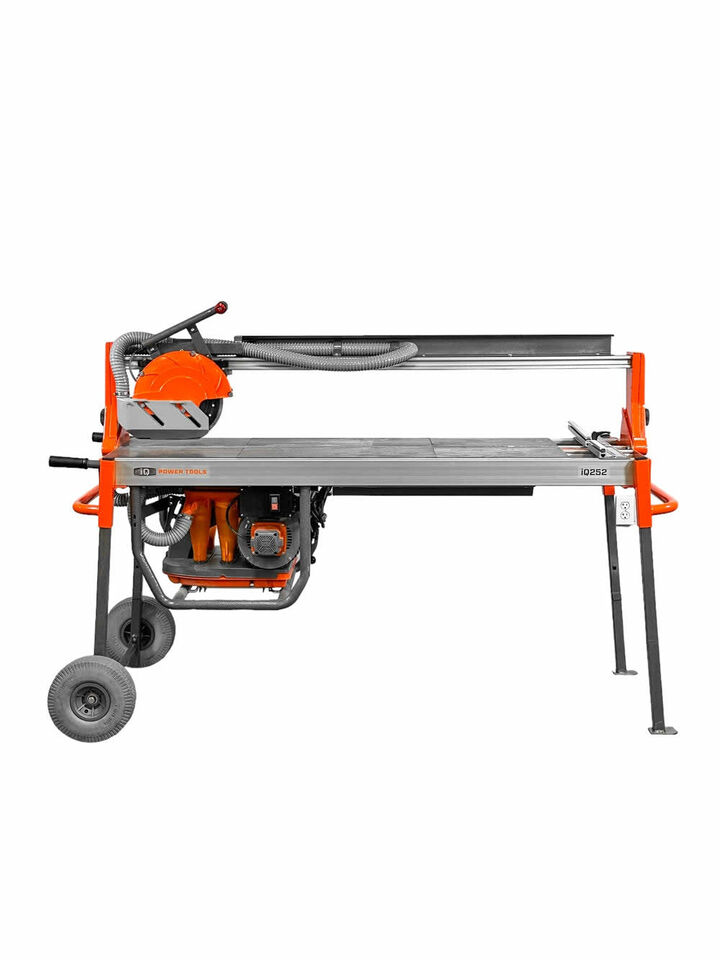 iQ Power Tools iQ252 10 Inch Dry Cut Rail Saw with Integrated Dust Control System, large image number 6