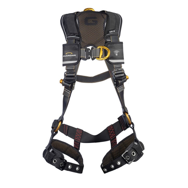 Guardian Fall Protection Full Body Harness with QC Chest/TB Leg Buckle D-Ring, large image number 0