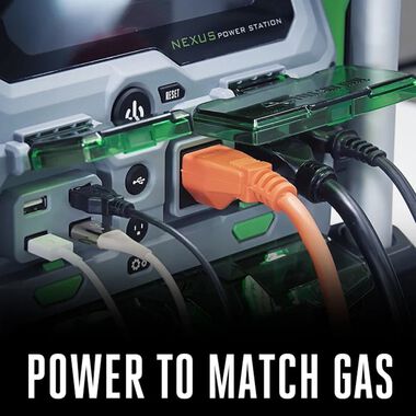 EGO Power+ Nexus 3,000 Watt 5.0Ah Lithium-Ion 2 Battery Portable Power Station Kit