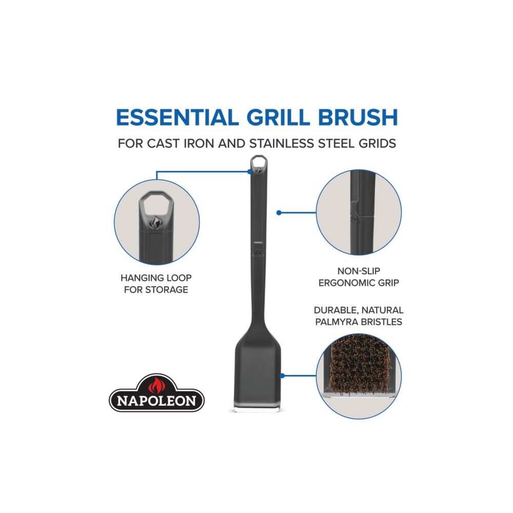 Napoleon Essential Series Grill Brush with Palmyra Bristles, large image number 5