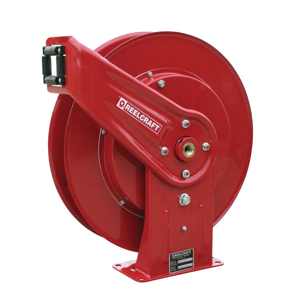 Reelcraft 3/8 in. x 50 ft. Heavy Duty Hose Reel – 7600 OMP