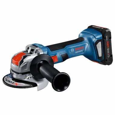 Bosch 18V X-LOCK 4 1/2in Angle Grinder Kit, large image number 6