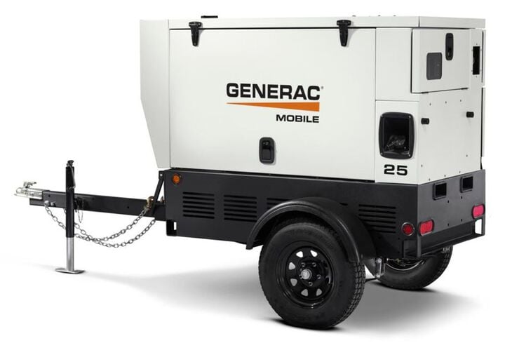 Generac Mobile Products 20,000 Watt (20kW) Diesel Fueled 50-State Liquid-Cooled Mobile Generator, large image number 2