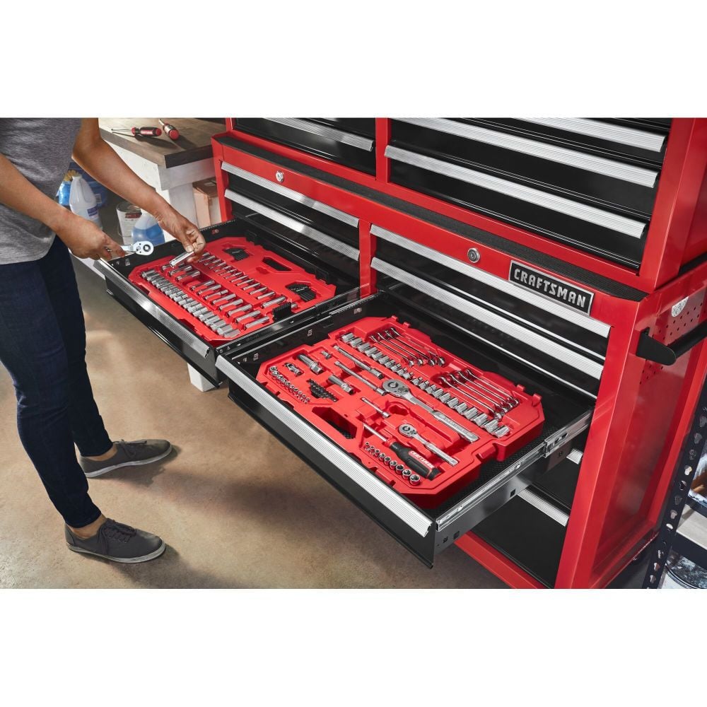 CRAFTSMAN Mechanics Tool Set SAE & Metric 135 Pieces, large image number 4