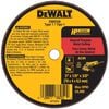 DEWALT 3 In. x 1/8 In. x 3/8 In. A24R Grinding Wheel, small image number 1