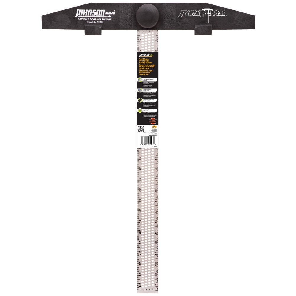 Johnson Level Rock Ripper Pro Drywall Scoring Square, large image number 3