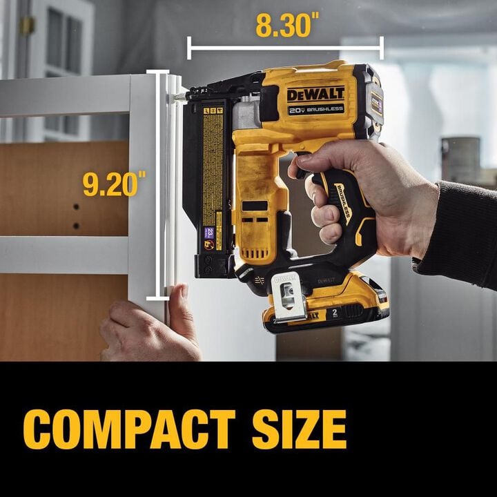 DEWALT ATOMIC Compact Series 20V MAX Pin Nailer 23 Gauge Kit, large image number 13