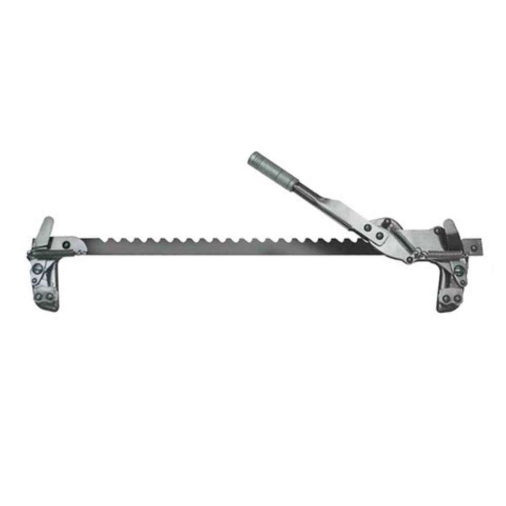 SMV Industries 9 Inch x 2.7 Ft Powder Coat Paint Steel Silver Fence Stretcher, large image number 2