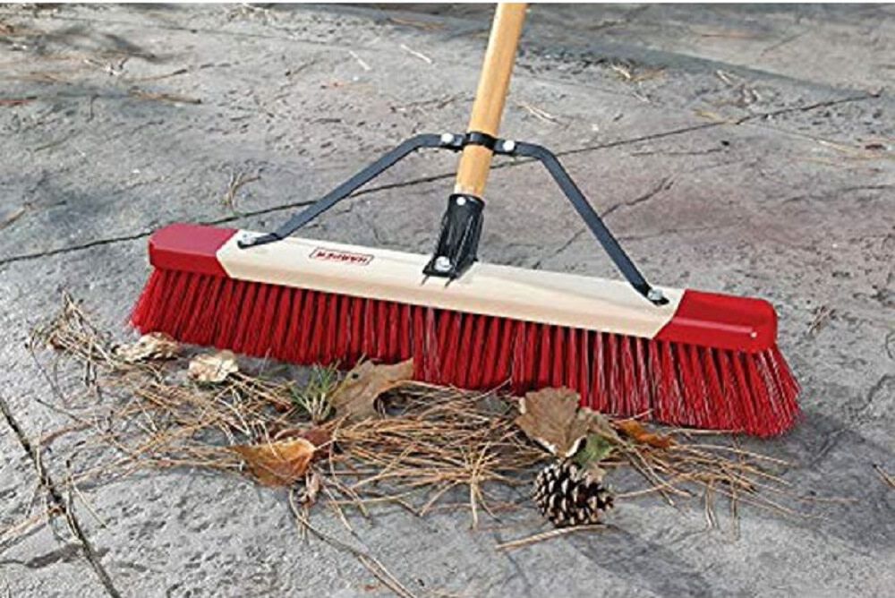 Harper Push Broom Outdoor 24in 7324P1 Acme Tools