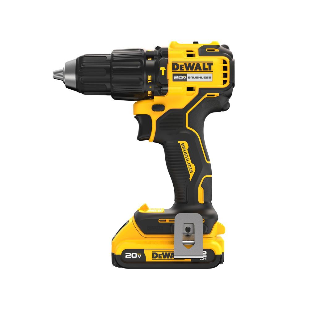 DEWALT 20V MAX Brushless Cordless 1/2in Hammer Drill Kit, large image number 9