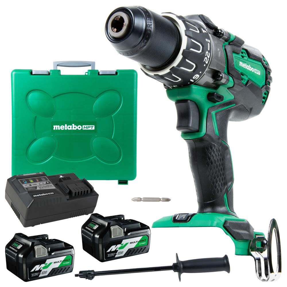 Metabo HPT 36V MV Hammer Drill Kit DV36DAGM Acme Tools