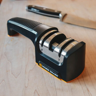 Work Sharp Handheld Manual Pull Through Kitchen Knife Sharpener
