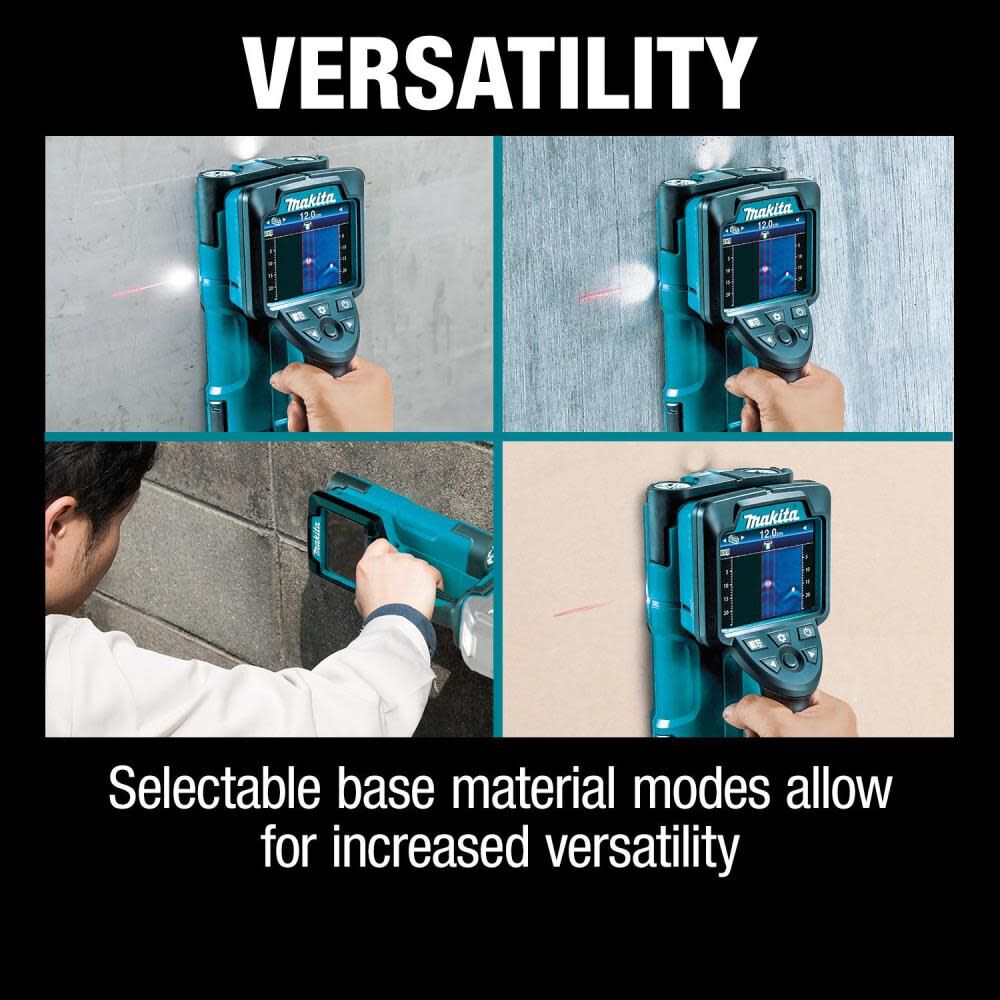 Makita 18V LXT Multi Surface Scanner Bare Tool with Interlocking Storage Case DWD181ZJ Acme Tools