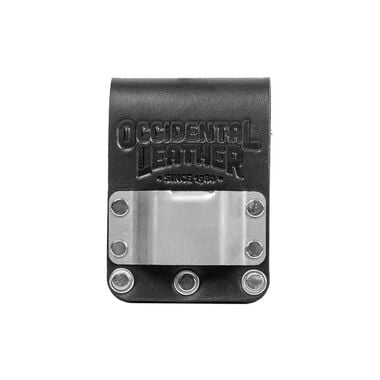 Occidental Leather Belt Worn Tape Clip, Black