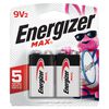 Energizer MAX Alkaline 9V Batteries 2 pack, small