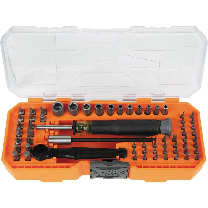 Klein Tools Precision Ratchet and Driver System 64pc