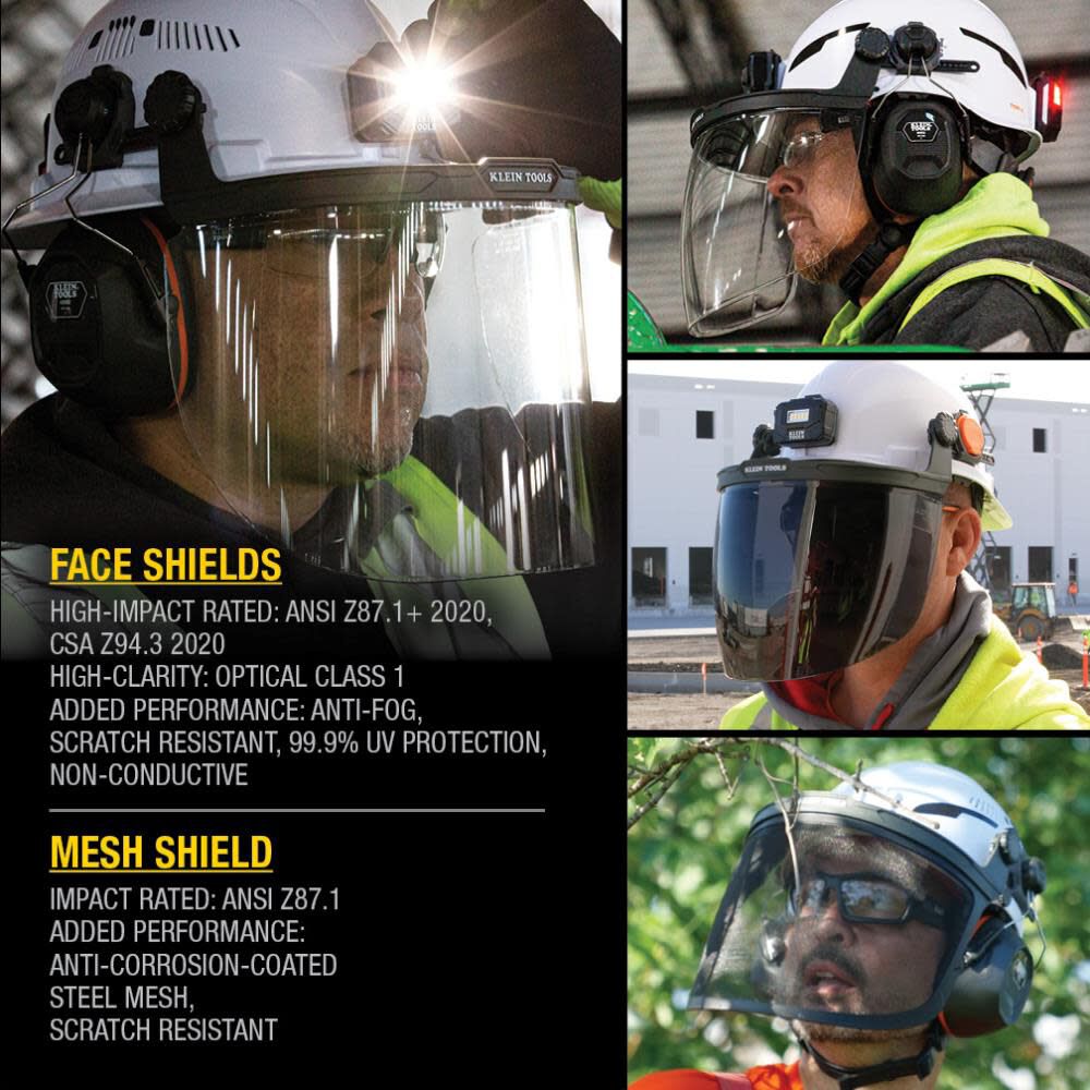 Klein Tools Face Shield, Mesh, large image number 4