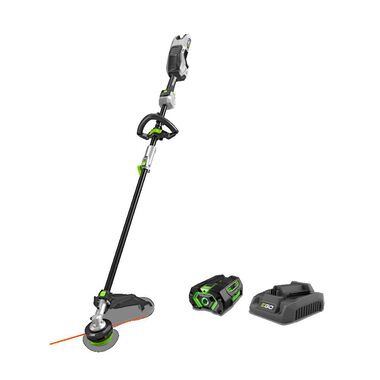 40V 16 Cordless Battery String Trimmer (Attachment Capable) w/ 4.0 Ah USB  Battery & Charger