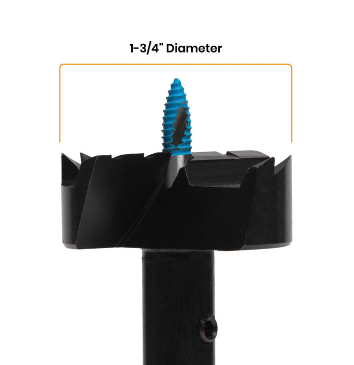 Spyder 1-3/4 Inch Self-Feed Drill Bit, for Woodworking, large image number 5