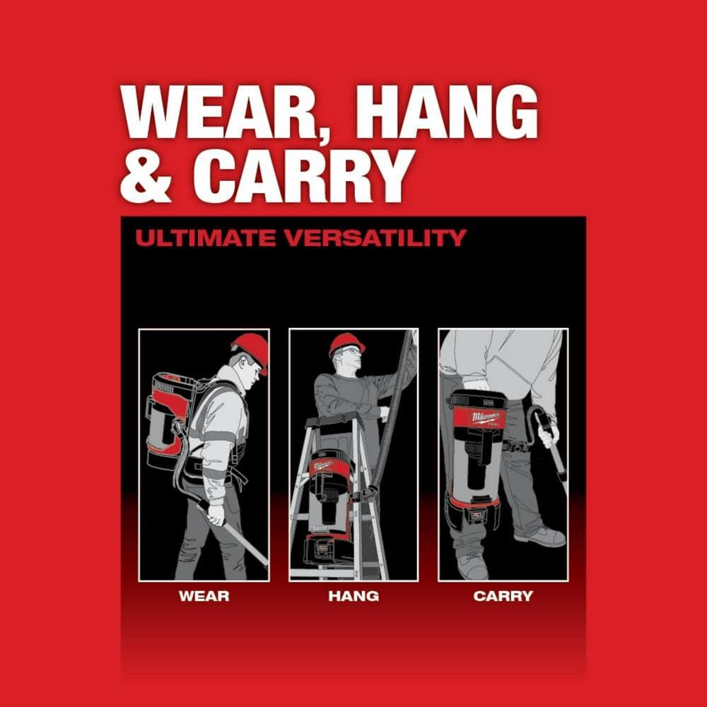 Milwaukee M18 Fuel 3 In 1 Backpack Vacuum Bare Tool 0885 20 Simolary simolary.com 9