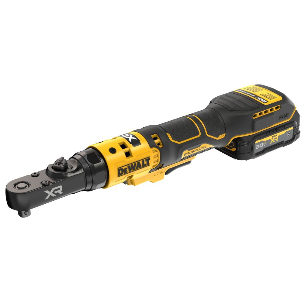 DEWALT 20V MAX XR 1/4 Inch and 3/8 Inch Sealed Head Ratchet Kit, large image number 2