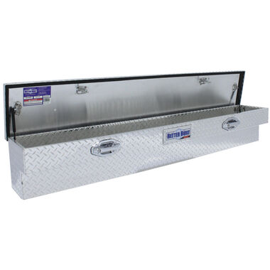 Better Built 60in Lo-Side Truck Box Brite Aluminum, large image number 1