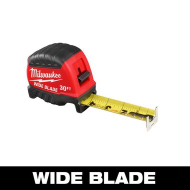 Milwaukee 30 Ft. Wide Blade Tape Measure
