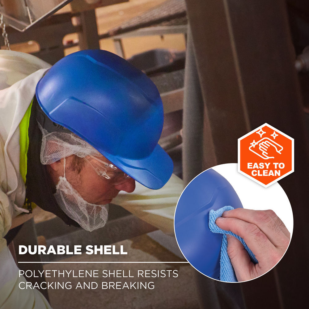 Ergodyne Skullerz 8952 Blue Hard Shell Bump Cap, large image number 3