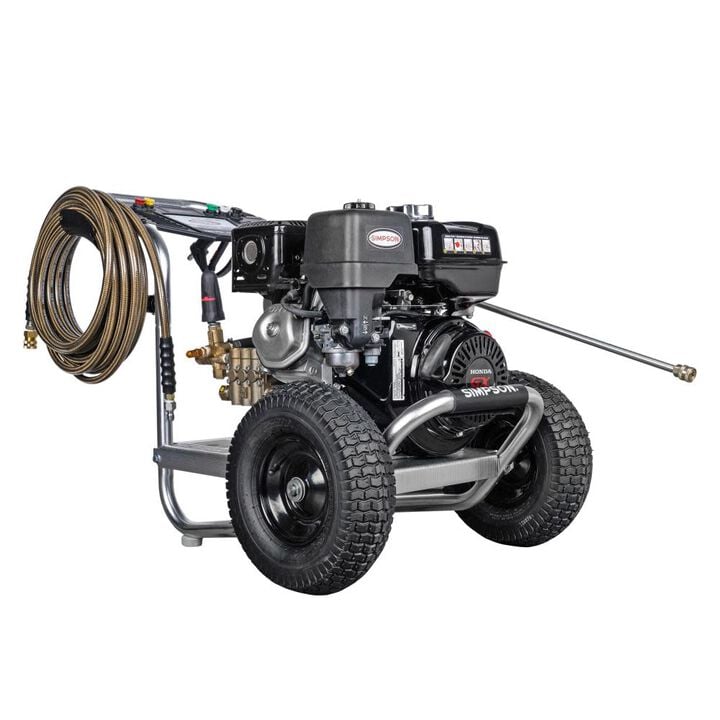 Simpson Industrial Series 3500 PSI 4.0 GPM Gas Powered Cold Water Pressure Washer with 5 Spray Tips, large image number 1