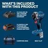 Bosch 18V 1/4 Inch Hex Impact Driver Kit, small image number 3
